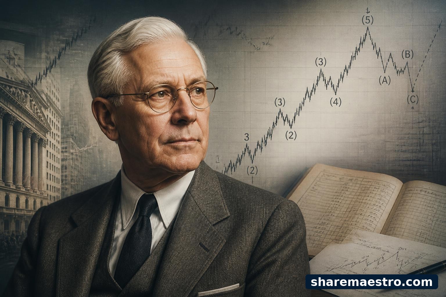 Ralph Nelson Elliott's legacy is defined by a late-life theory that turned market psychology into waves while leaving traders to separate structure from prophecy.